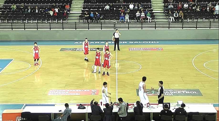 Küçük Erkekler Türkiye Şampiyonası Maçı Canlı Yayın çalışmasını firmamız organize etti.